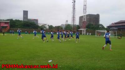 Latihan PSM Makassar Permantap Penyelesaian Akhir